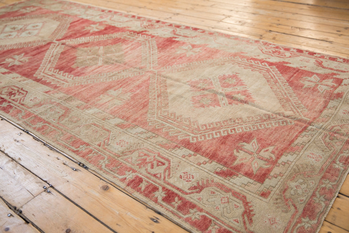 5x11 Vintage Distressed Oushak Rug Runner