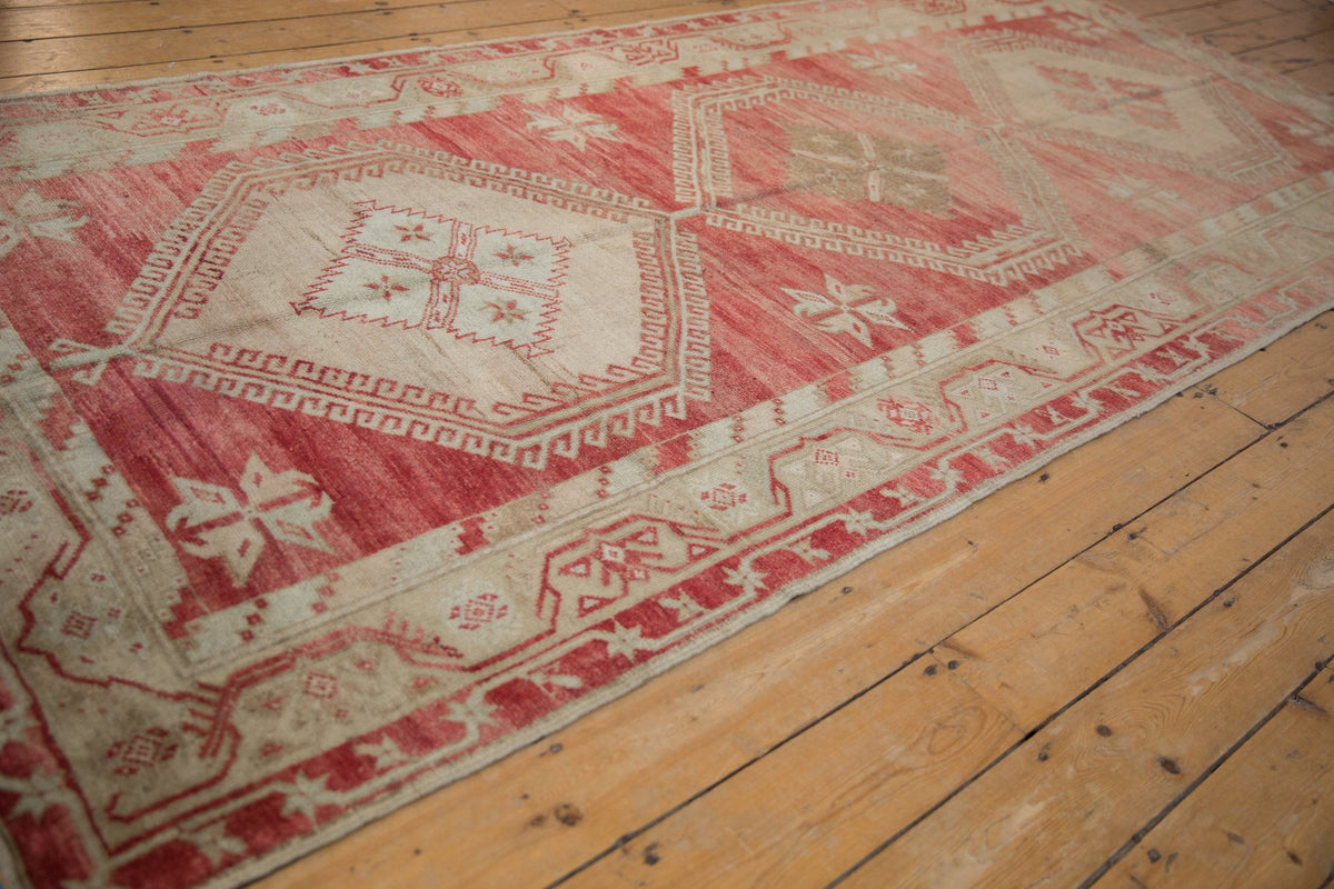 5x11 Vintage Distressed Oushak Rug Runner