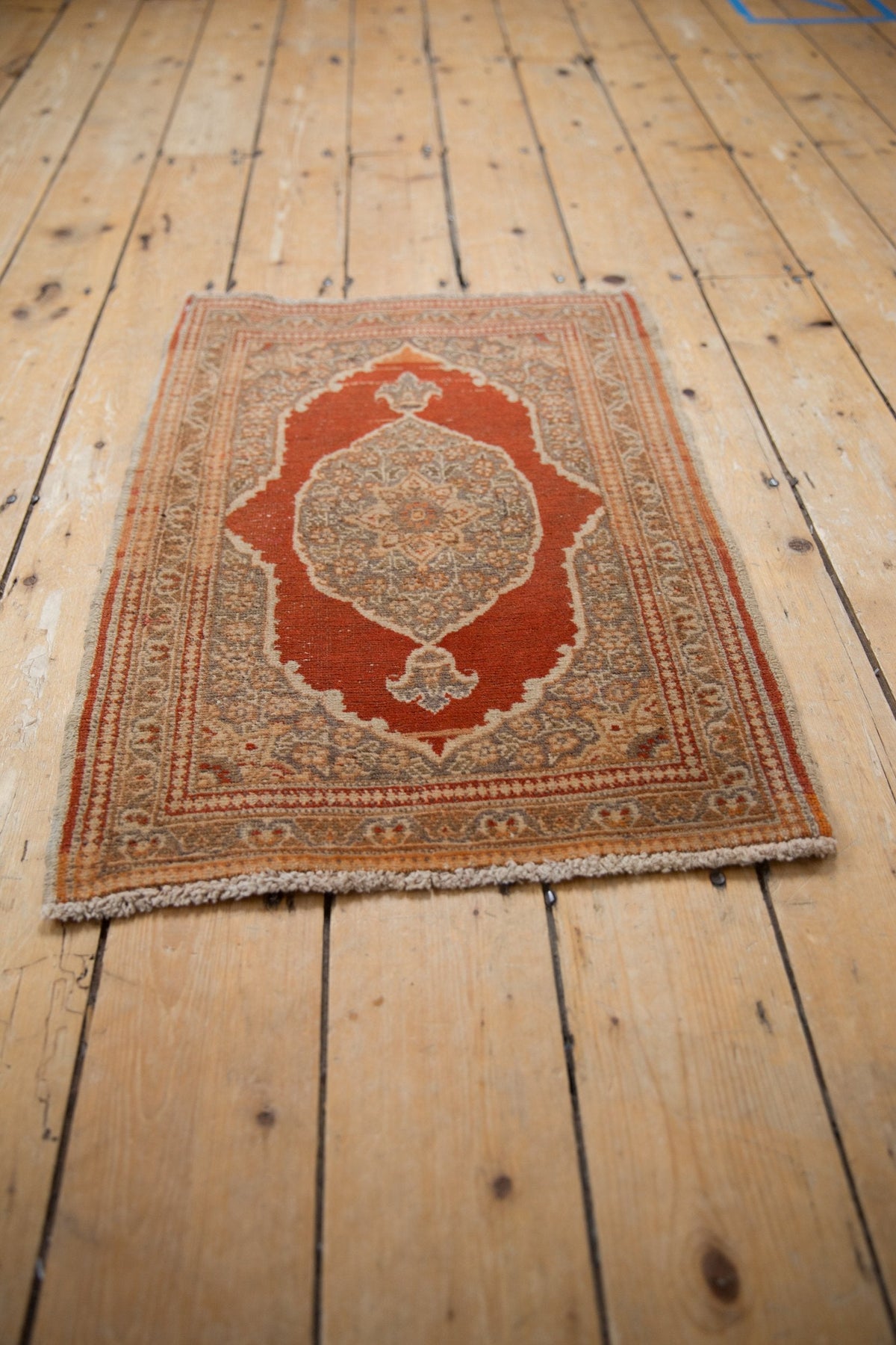1.5x2.5 Vintage Tabriz Rug Mat