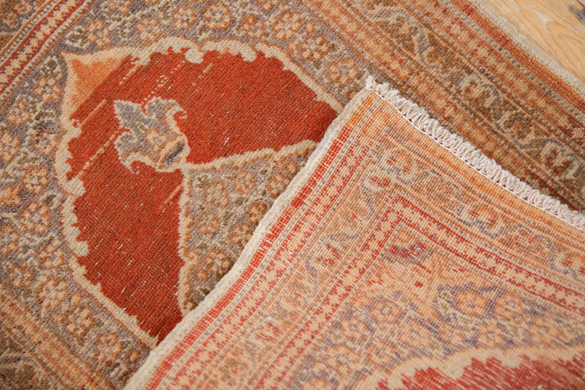1.5x2.5 Vintage Tabriz Rug Mat