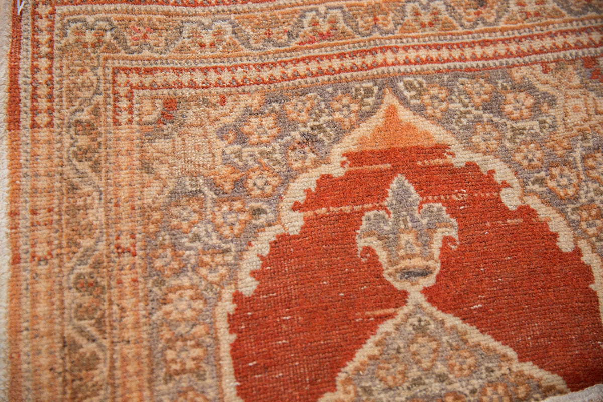 1.5x2.5 Vintage Tabriz Rug Mat