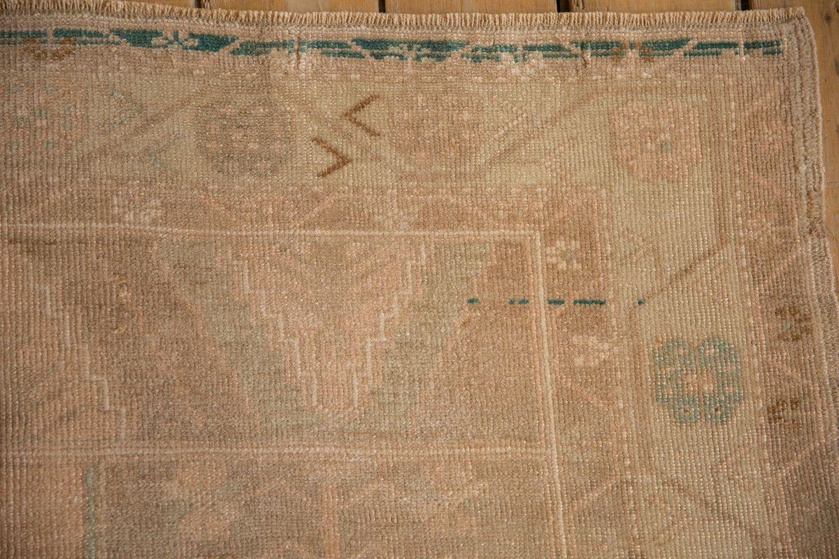4x9 Vintage Distressed Oushak Rug Runner