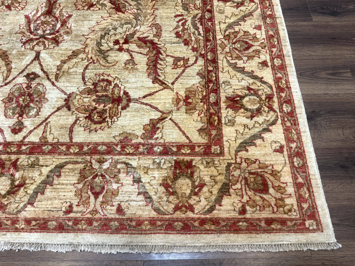 Indian Mahal Rug 7x9, Traditional Wool Carpet - Jewel Rugs, view 10