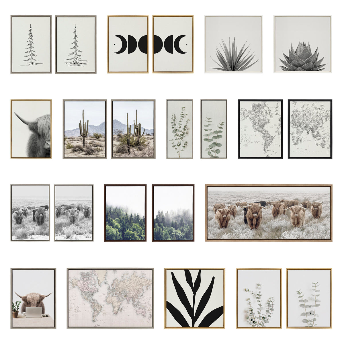 Sylvie Sunday Morning Framed Canvas by Mary Sparrow