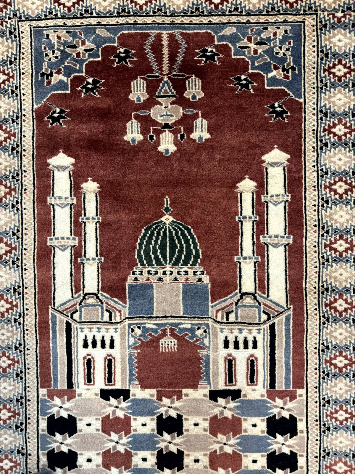 Small Pakistani Bokhara Prayer Rug 2.7 x 4 - Jewel Rugs, view 8