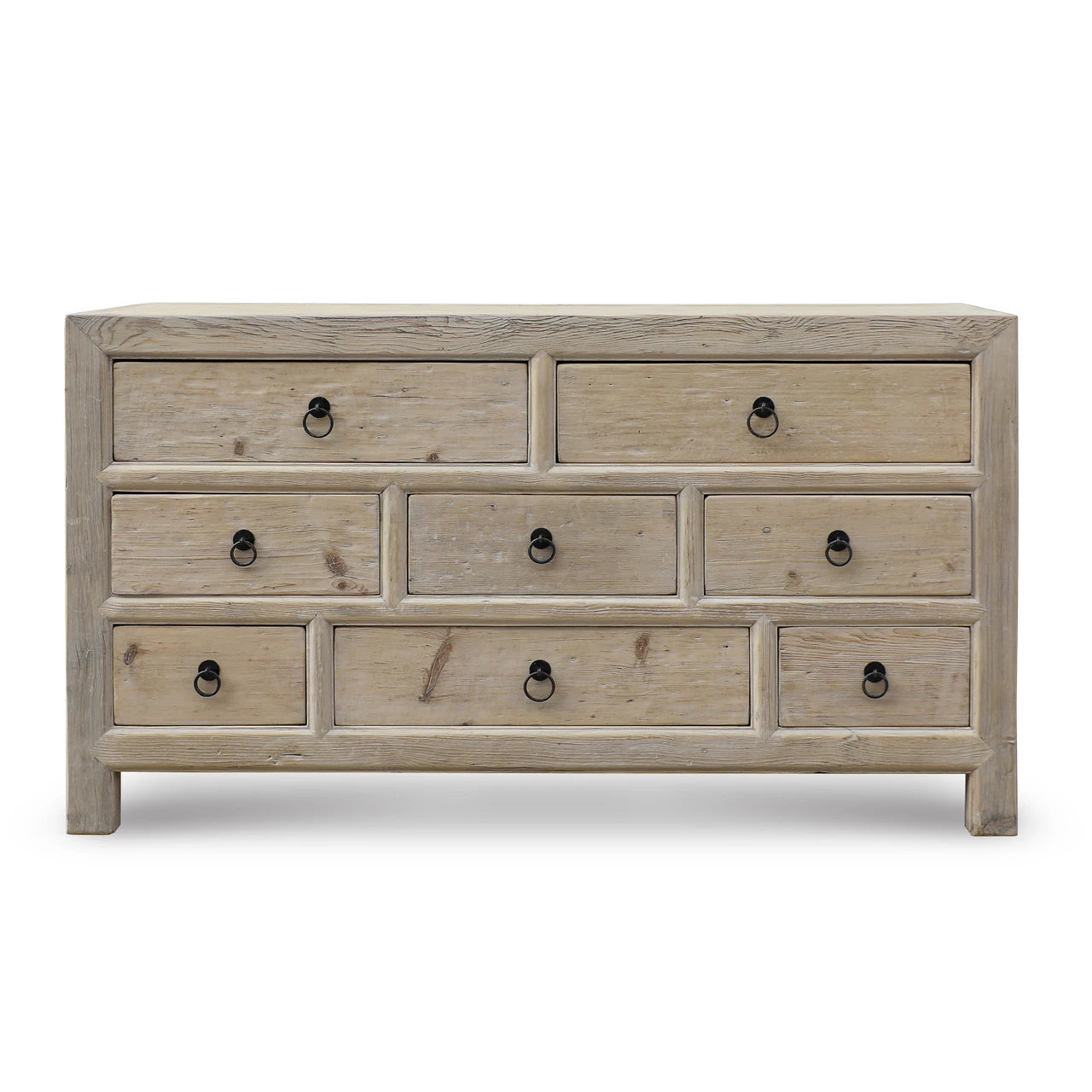 Amalfi Chest Of Drawers | Weathered Natural Solid Wood