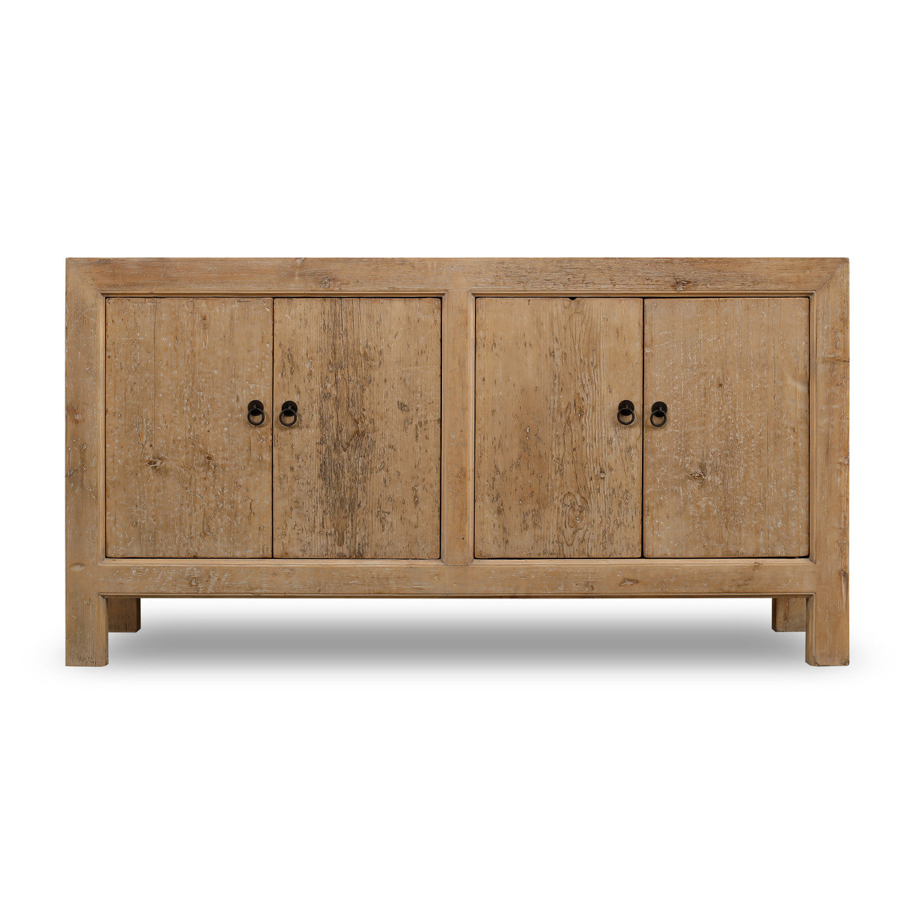 67" Capri 4 Door Sideboard Weathered Natural image