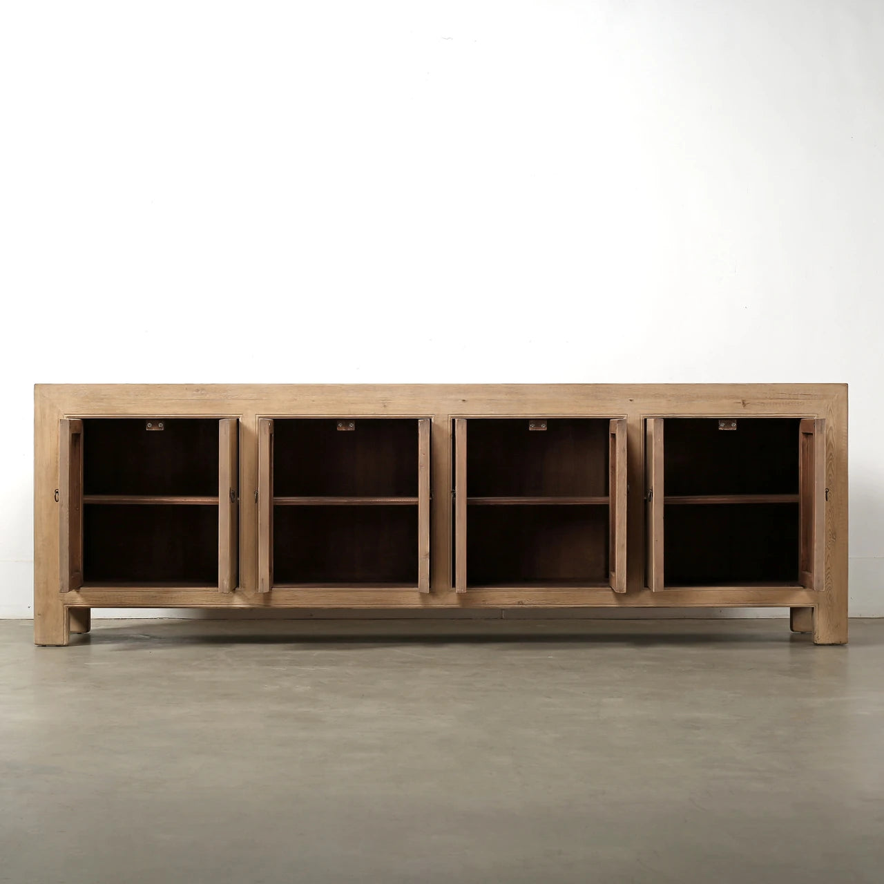Six Door Sideboard | Weathered Natural Solid Pine