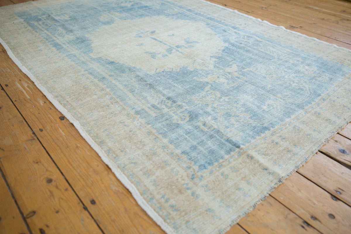 5x8 Vintage Distressed Oushak Carpet
