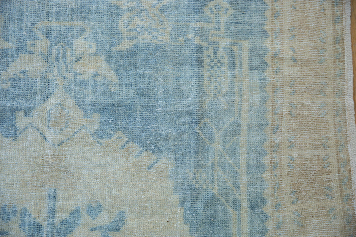 5x8 Vintage Distressed Oushak Carpet