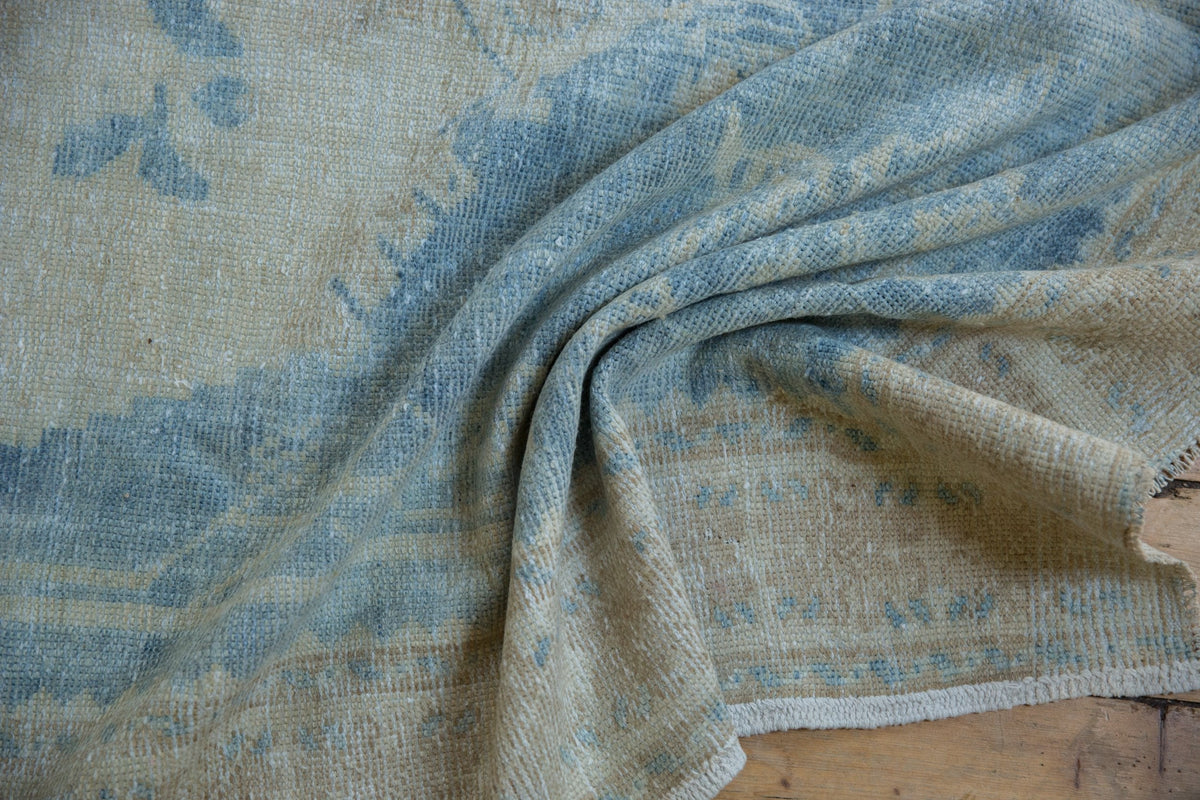 5x8 Vintage Distressed Oushak Carpet