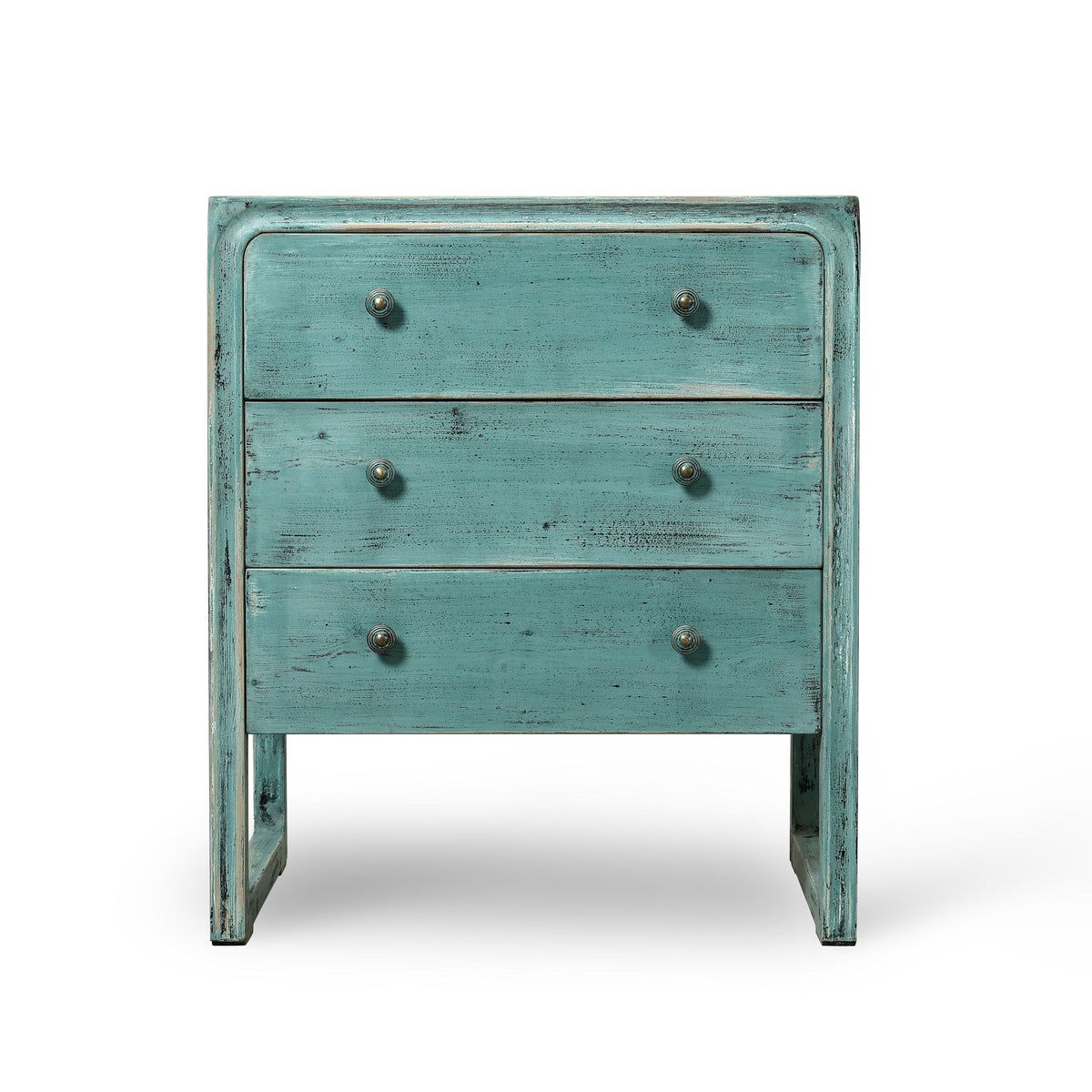 Peking Ming Side Table with 3-Drawers Soft Aqua Shade Pre-order Only Minimum order: 2 pieces