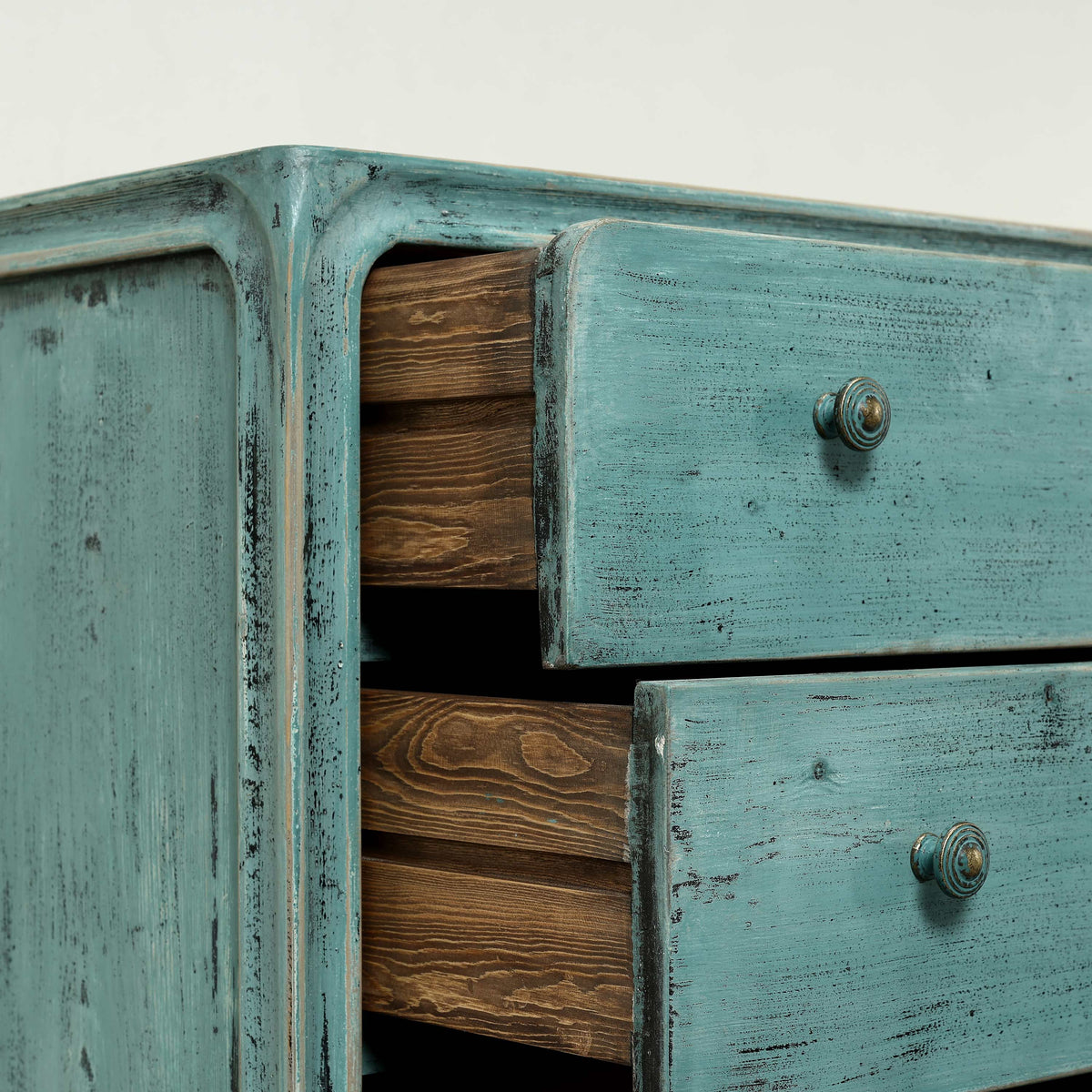 Peking Ming Side Table with 3-Drawers Soft Aqua Shade Pre-order Only Minimum order: 2 pieces