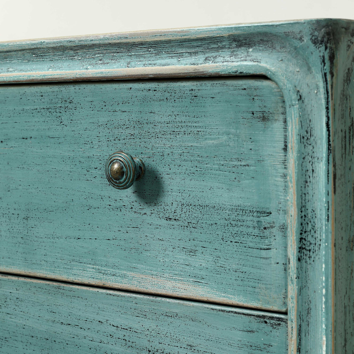 Peking Ming Side Table with 3-Drawers Soft Aqua Shade Pre-order Only Minimum order: 2 pieces