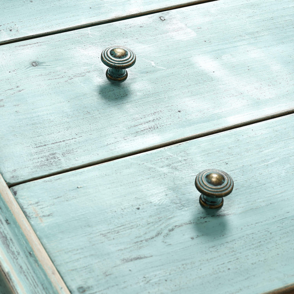 Peking Ming Side Table with 3-Drawers Soft Aqua Shade Pre-order Only Minimum order: 2 pieces