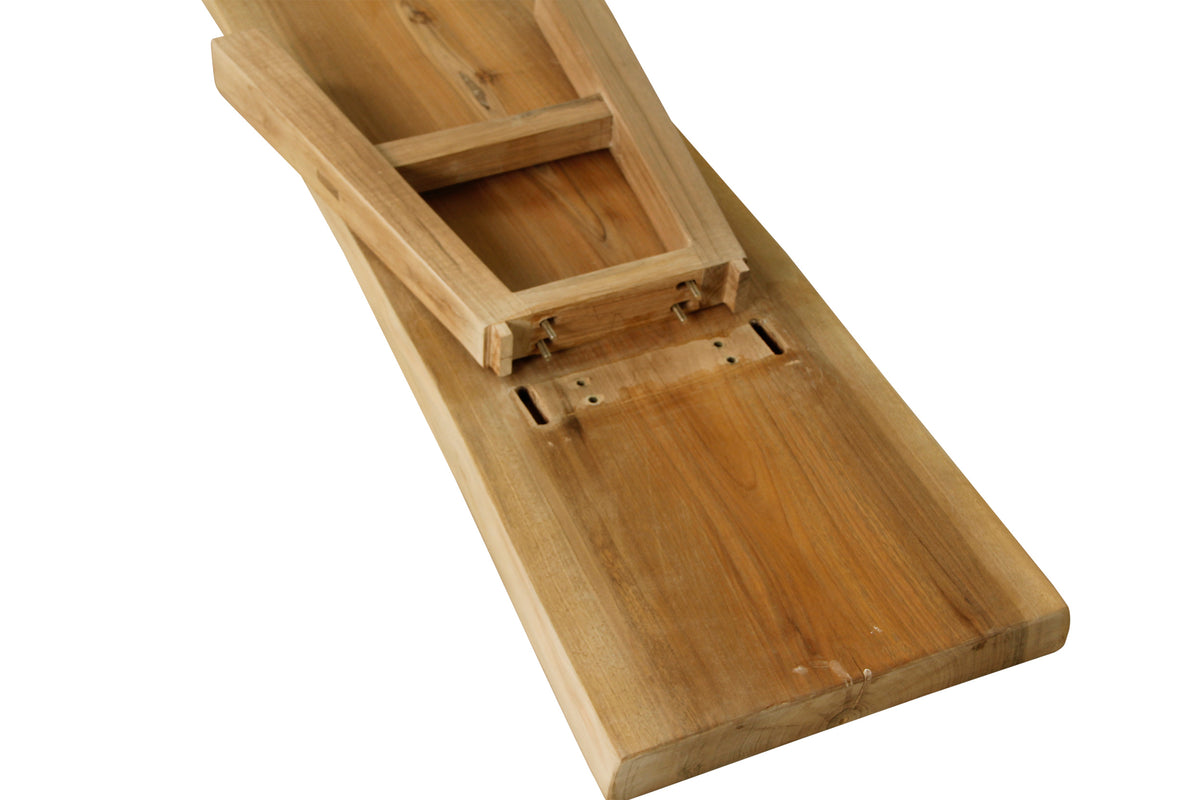65" Live edge walnut wood bench natural(size and color vary)