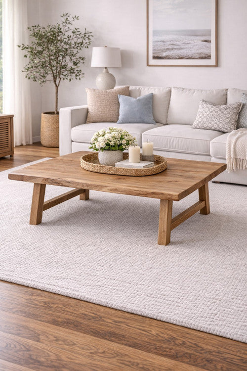Live Edge Coffee Table Walnut Wood Natural(size and color vary) image 2