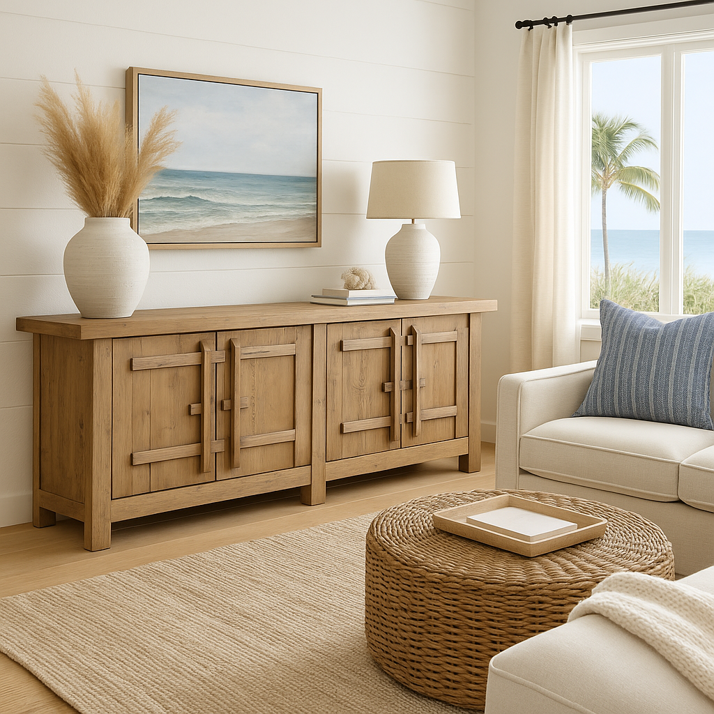 Amalfi Patrician Sideboard Weathered Natural image