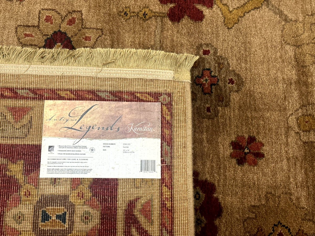 Karastan Rug 10x14, Antique Legends Oushak 2200-203, Vintage, Wool Pile - Jewel Rugs, view 11