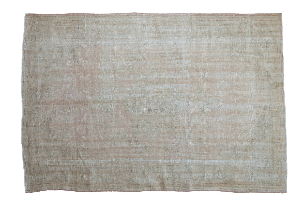 6x9 Vintage Distressed Oushak Carpet