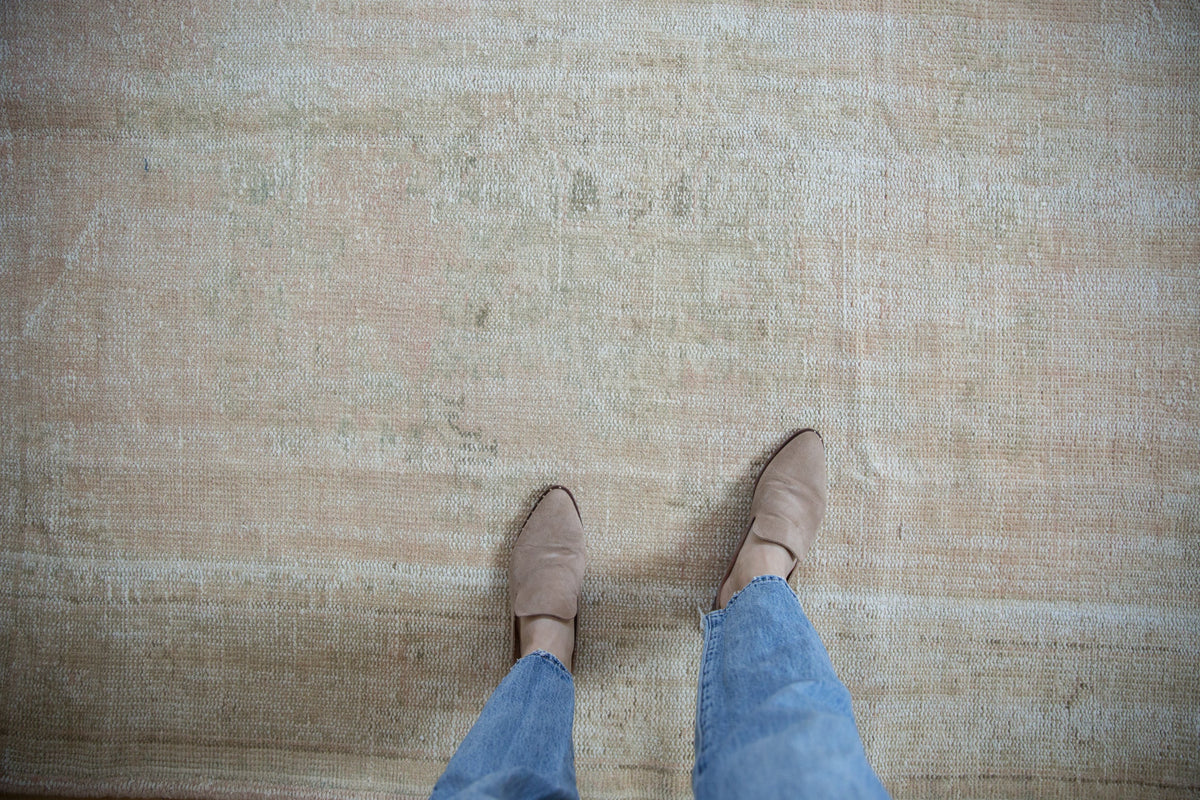 6x9 Vintage Distressed Oushak Carpet
