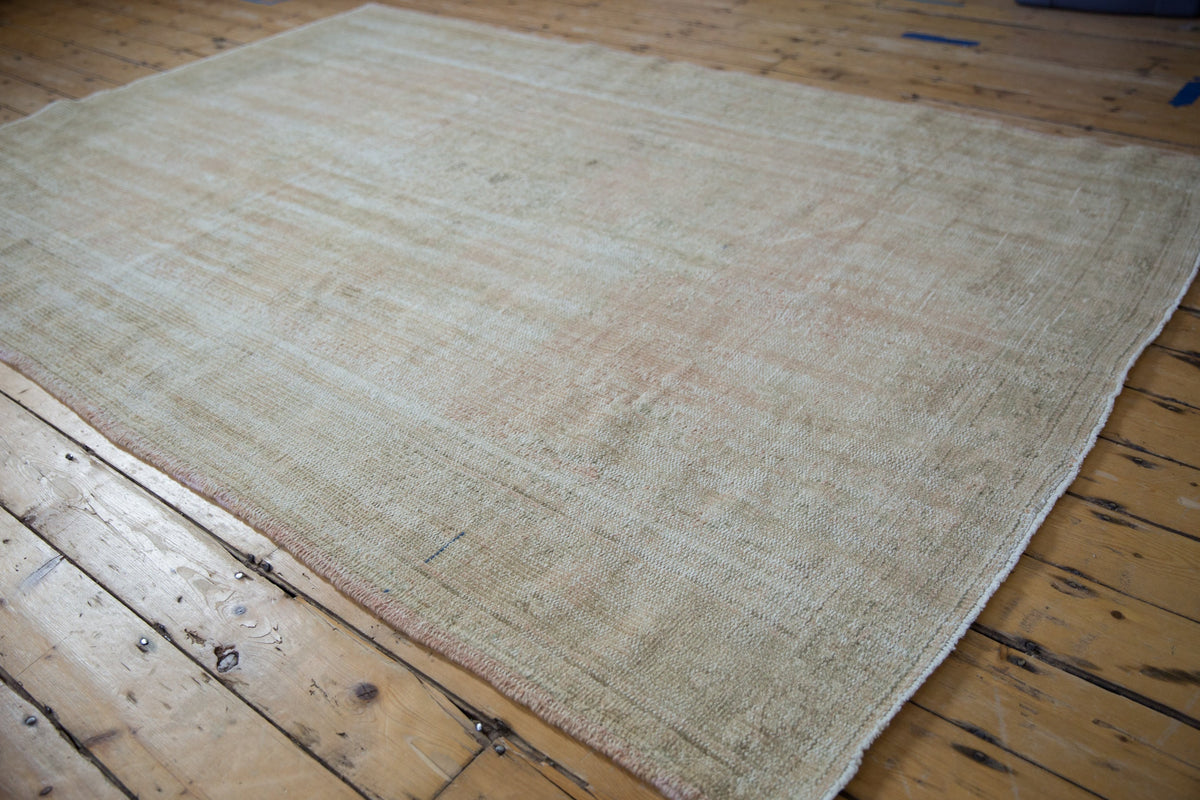 6x9 Vintage Distressed Oushak Carpet