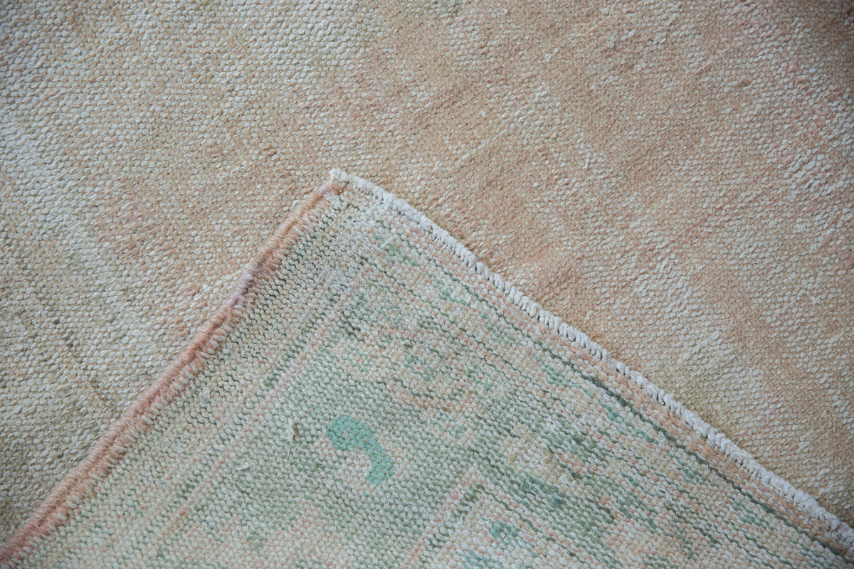 6x9 Vintage Distressed Oushak Carpet