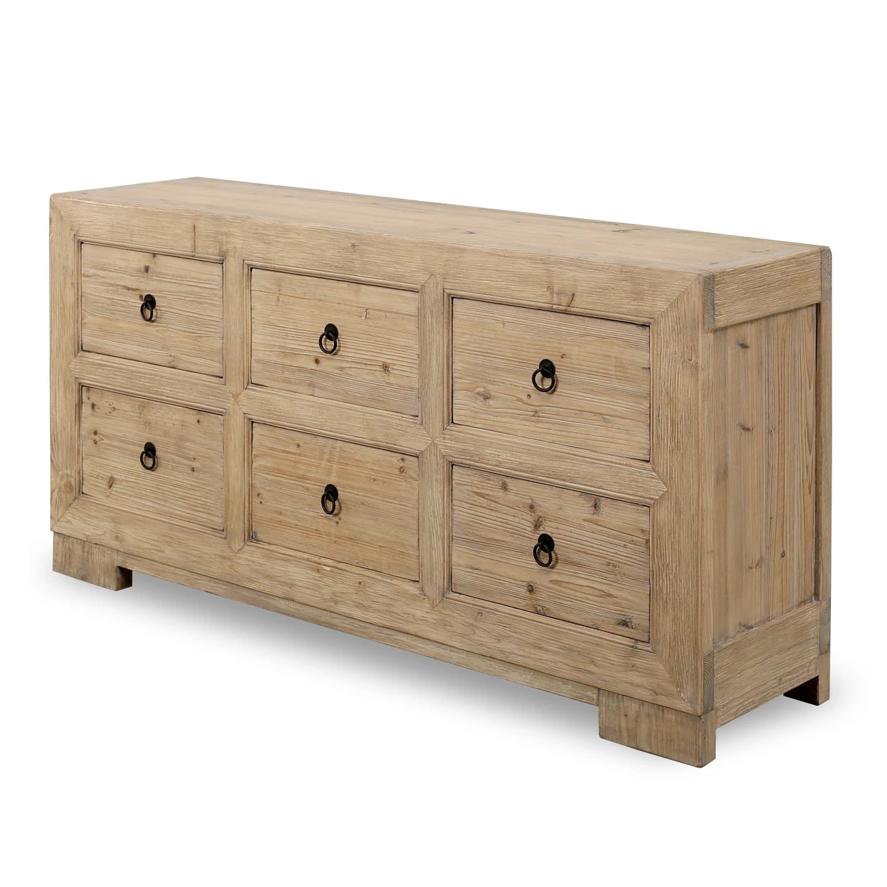 Capri Chest Of Drawers | Weathered Natural Pine Wood