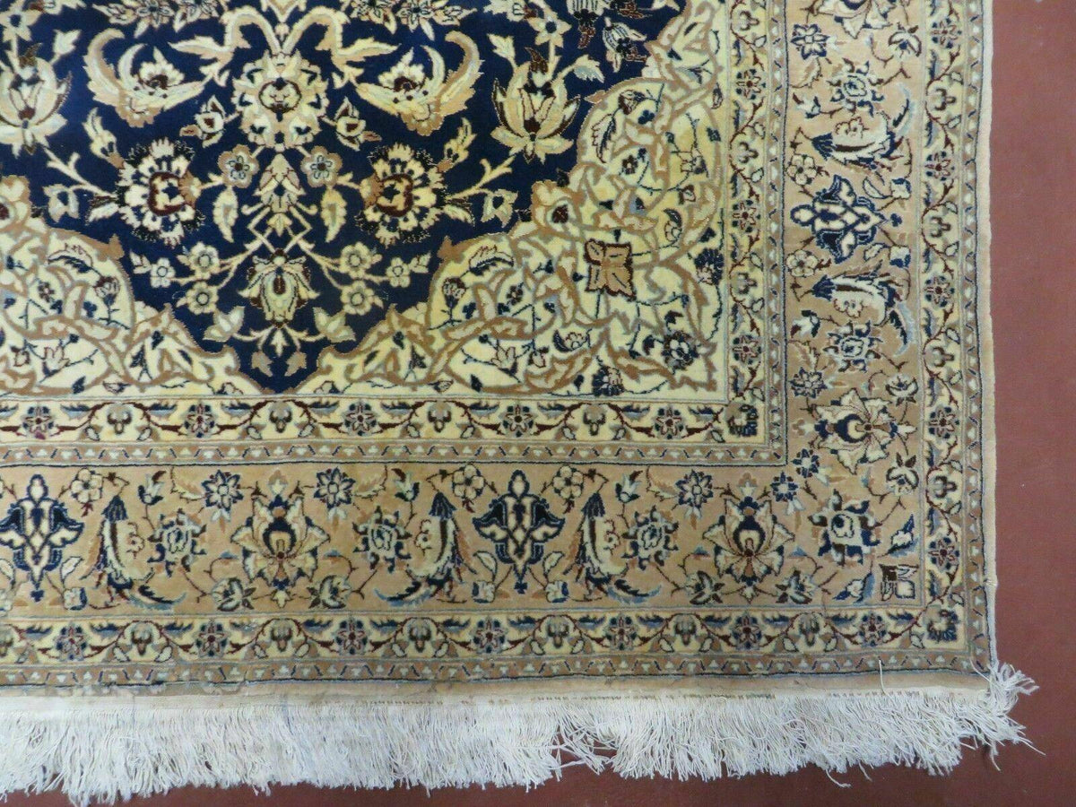 4' X 6' Handmade Ultra Fine India Floral Oriental Wool Silk Rug Hand Knotted - Jewel Rugs, view 9