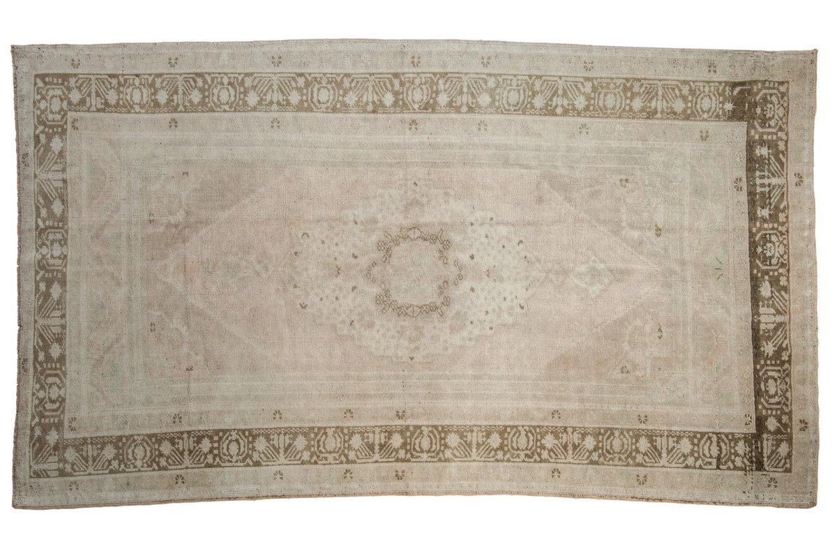 5x9 Vintage Distressed Oushak Carpet
