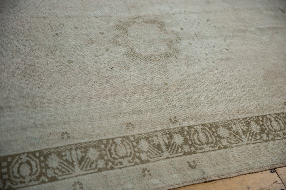 5x9 Vintage Distressed Oushak Carpet
