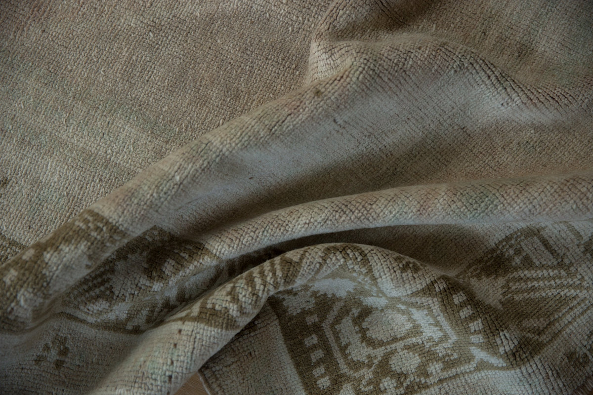 5x9 Vintage Distressed Oushak Carpet