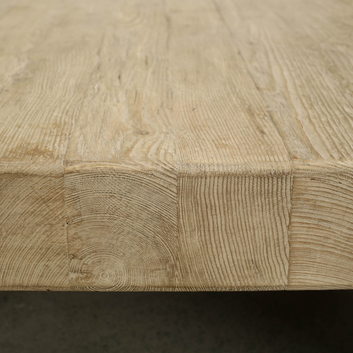 55" Square Ravello Coffee Table Weathered Warm Wood Tone