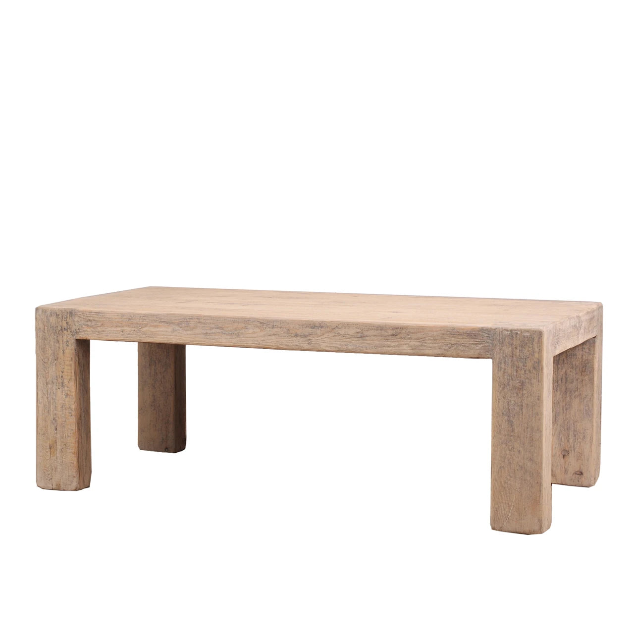 Ravello Weathered Gray Dining Table Solid Wood