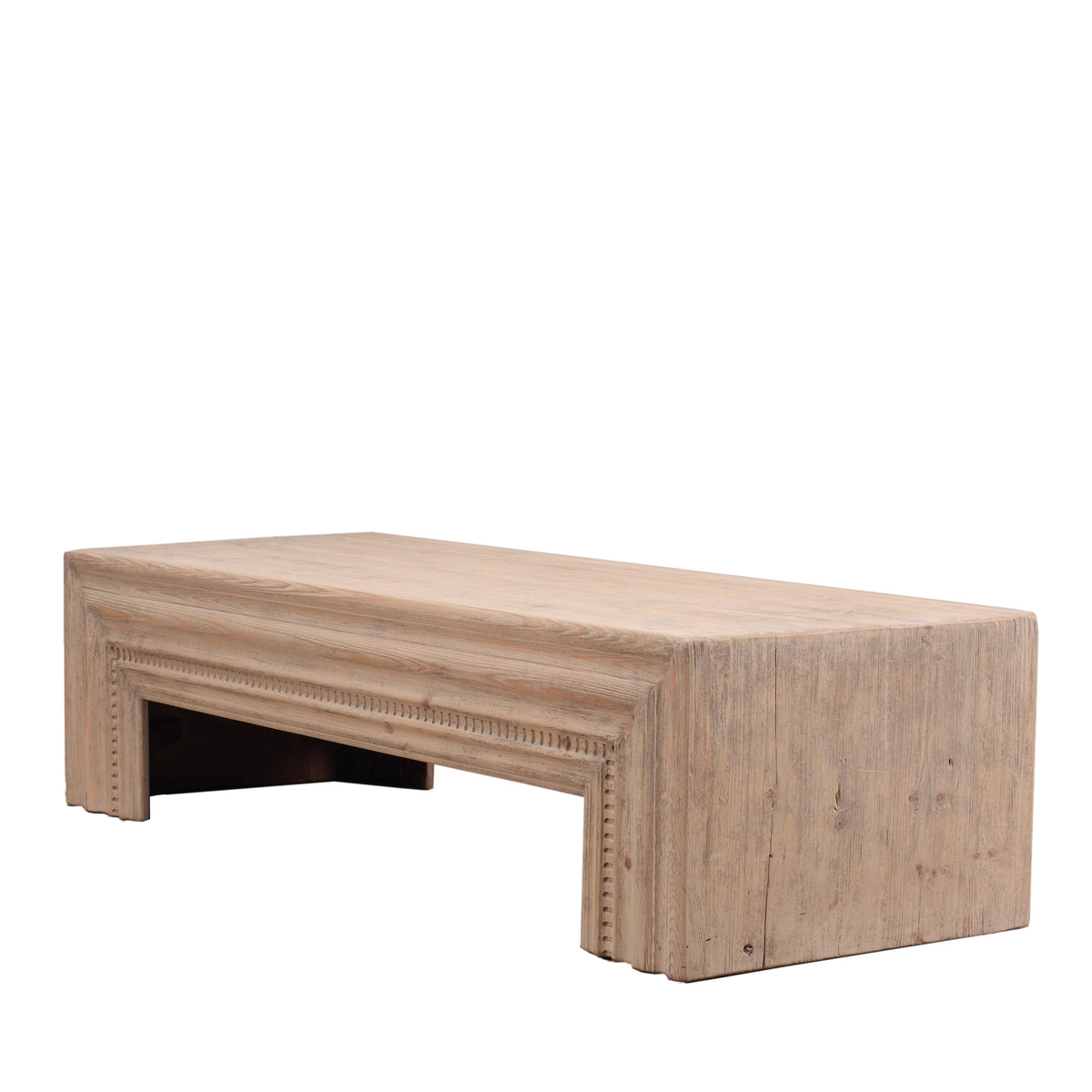 67" Long Scilla Coffee Table Large Weathered Gray/$1299