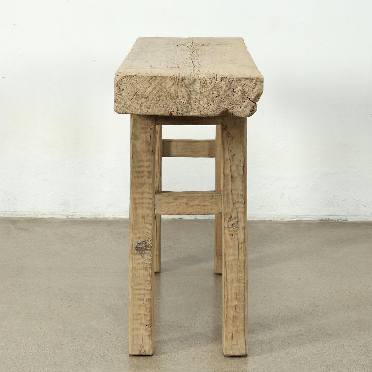 Seaside Slab Console-52" Wide Weathered Natural