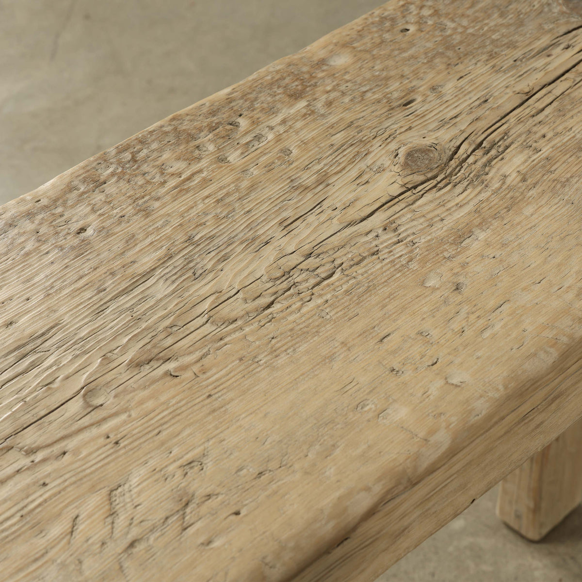 Seaside Slab Console-52" Wide Weathered Natural