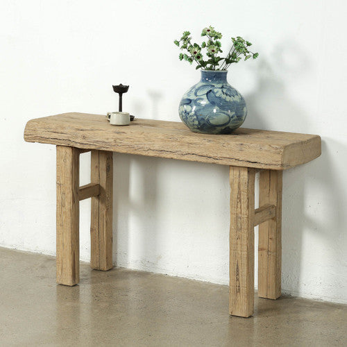 Seaside Slab Console-54"Wide Weathered Natural image 2