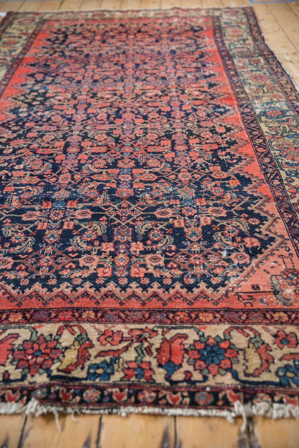 5.5x10 Vintage Malayer Carpet