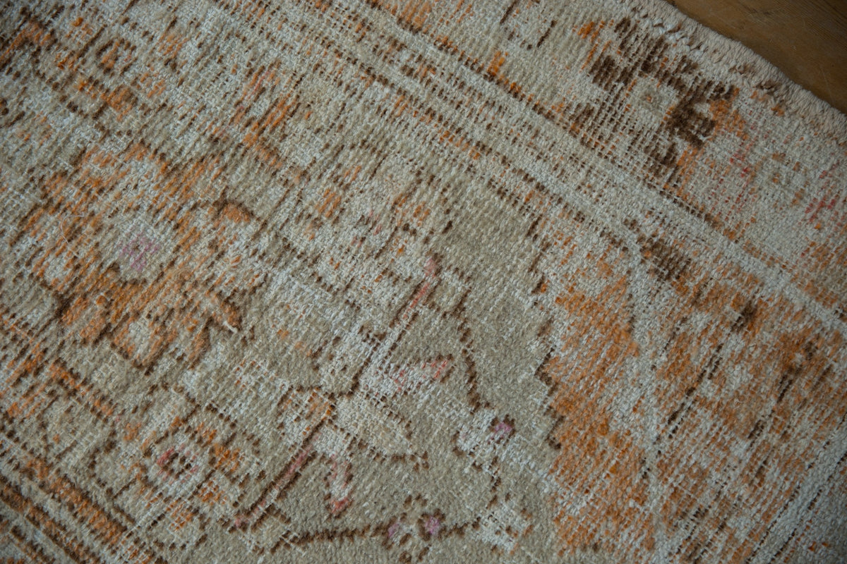 2.5x4 Vintage Distressed Oushak Rug