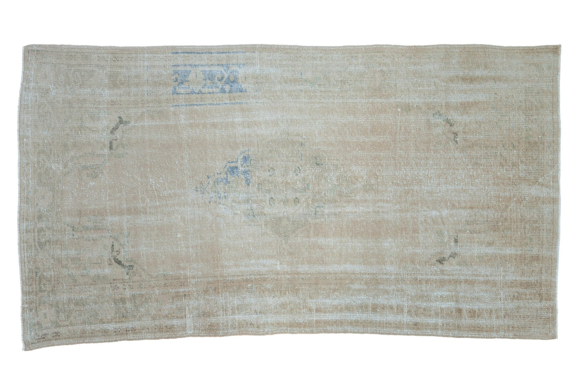 4x7 Vintage Distressed Oushak Rug