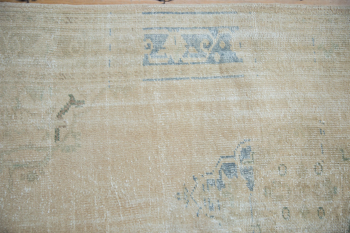 4x7 Vintage Distressed Oushak Rug