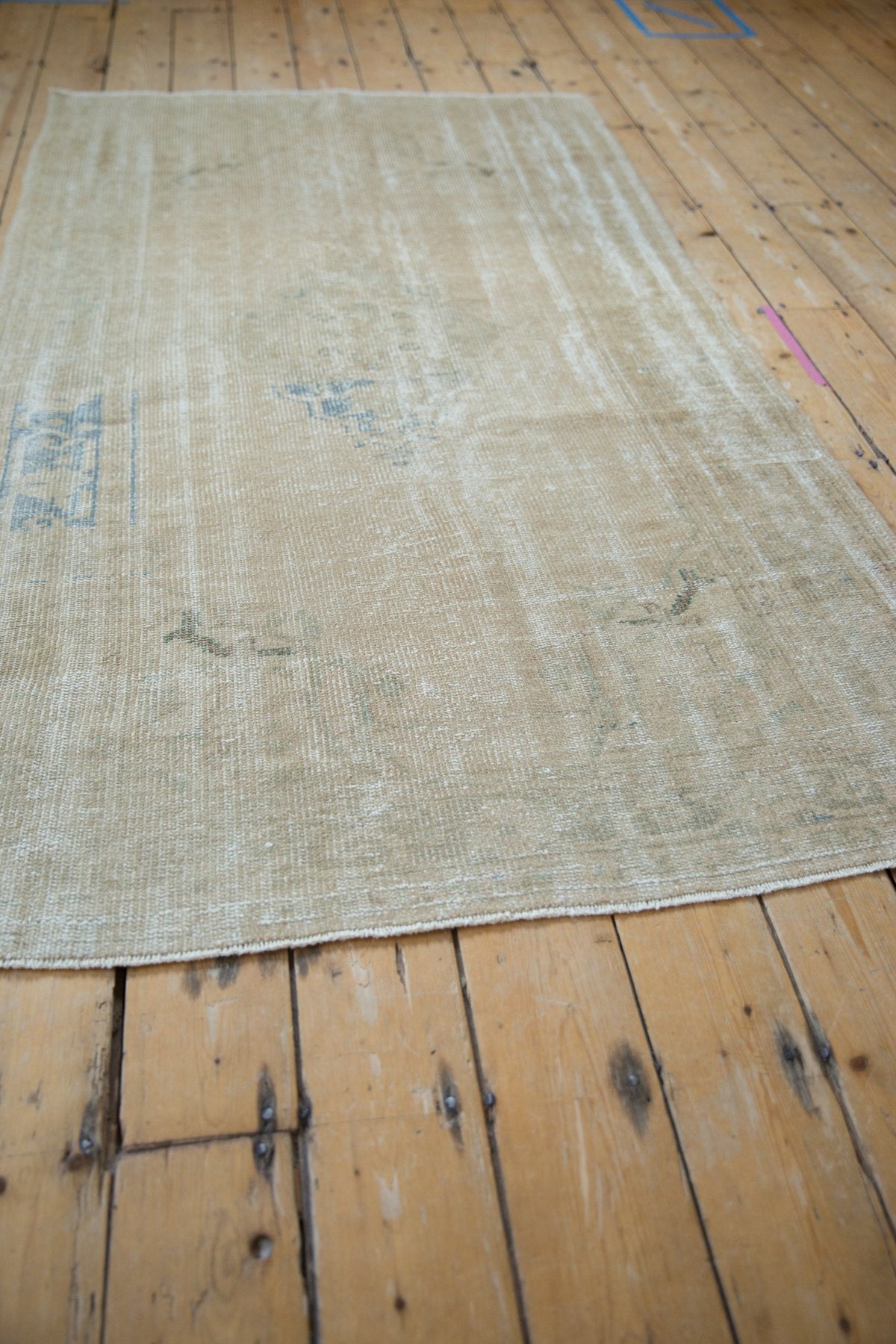 4x7 Vintage Distressed Oushak Rug