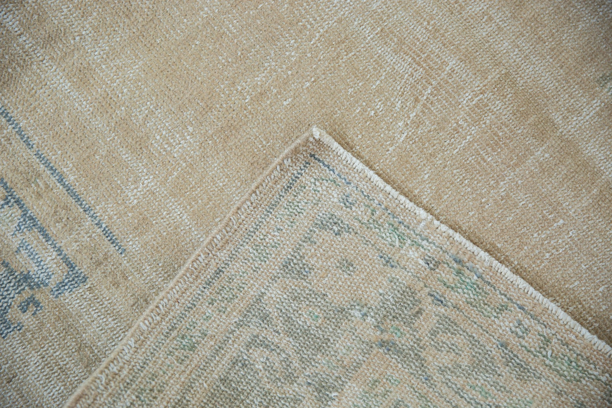 4x7 Vintage Distressed Oushak Rug