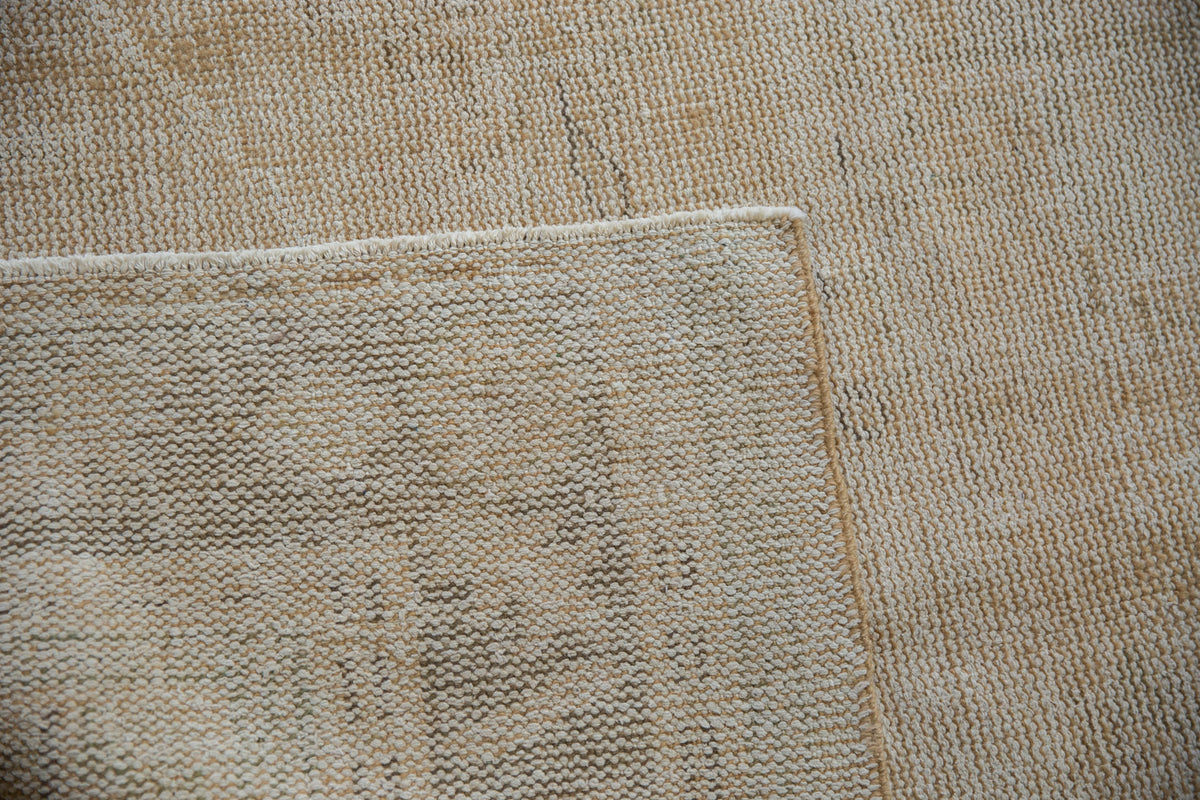 6.5x8.5 Vintage Distressed Oushak Carpet