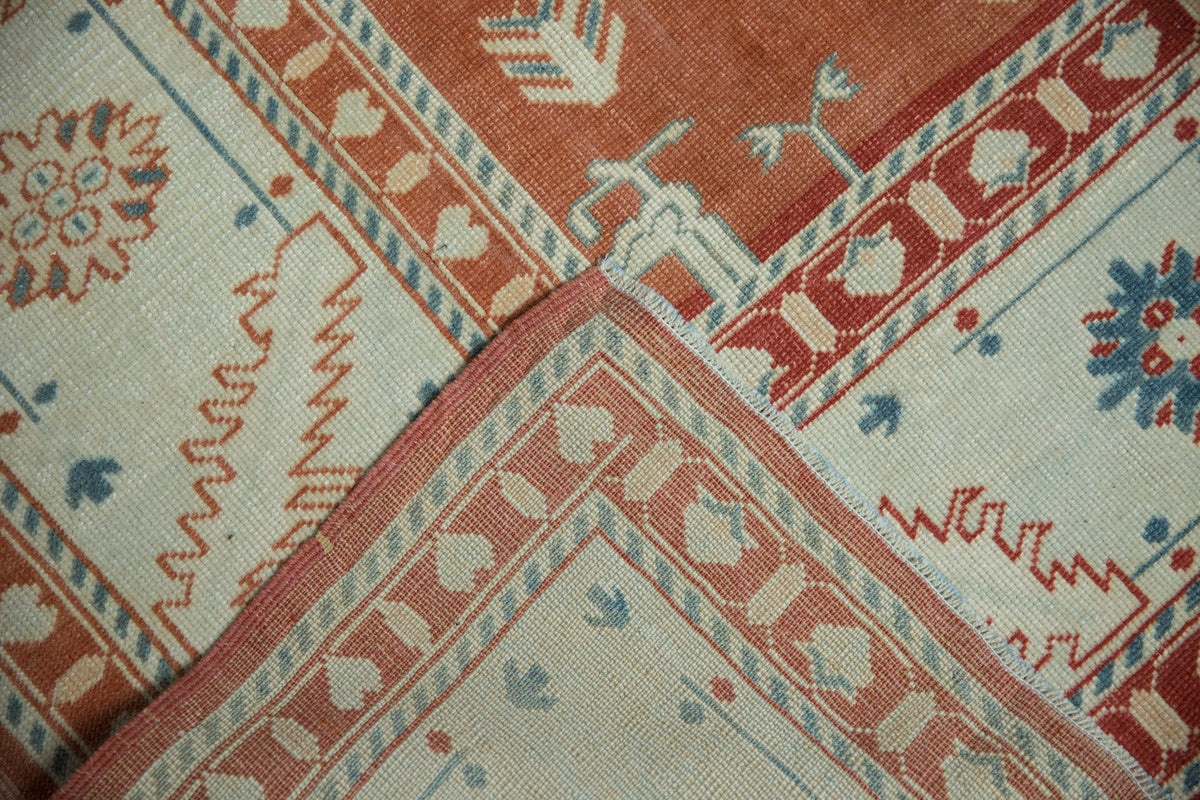 7.5x10 Vintage Distressed Oushak Carpet