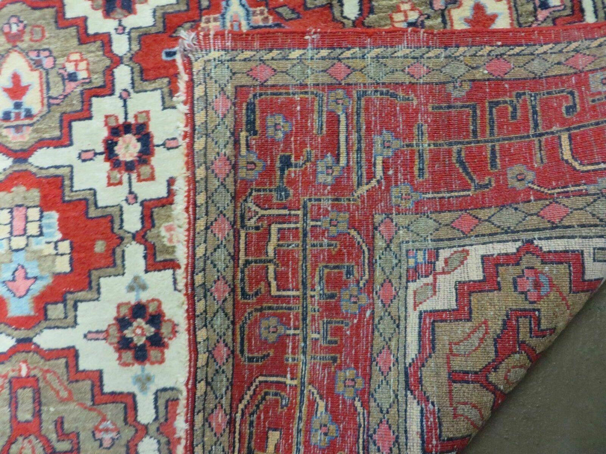 4' X 6' Antique Handmade Turkish Anatolian Wool Rug Vegetable Dyes - Jewel Rugs, view 11