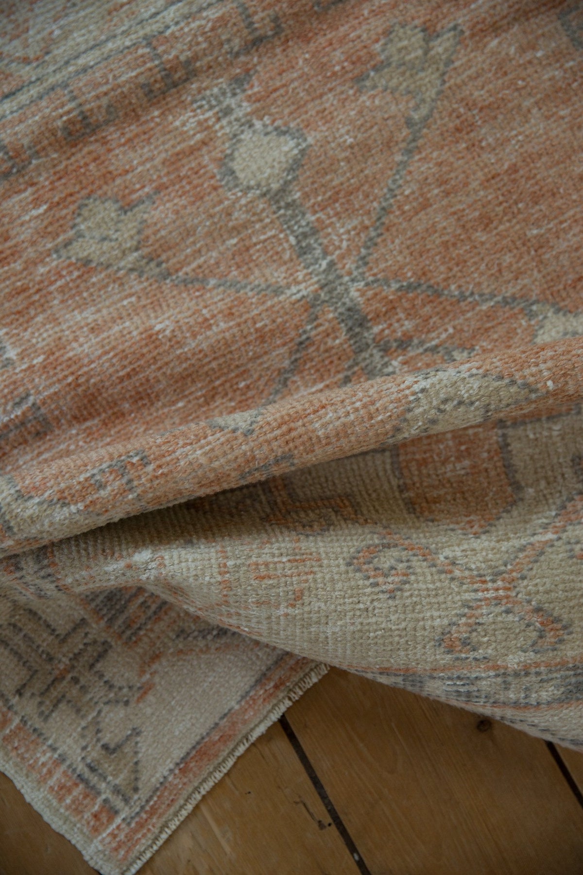 2.5x5 Vintage Distressed Oushak Rug Runner