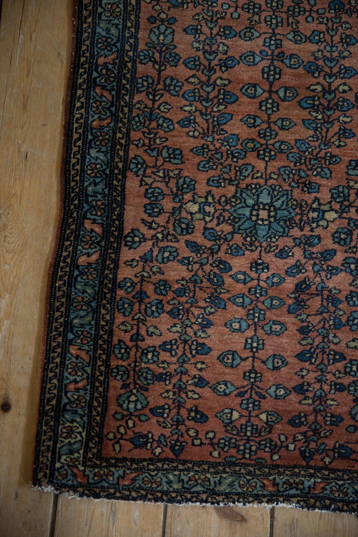 1.5x2.5 Vintage Fine Farahan Sarouk Rug Mat