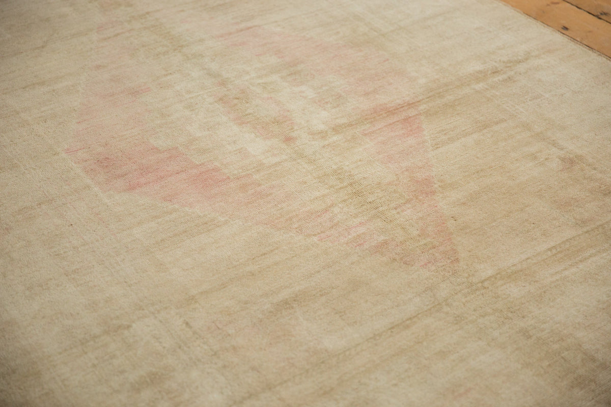 5.5x10 Vintage Distressed Oushak Carpet
